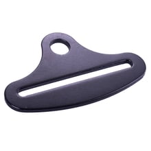 RACEQUIP BLK 3 in. BOLT ON BELT END LONG REACH BL