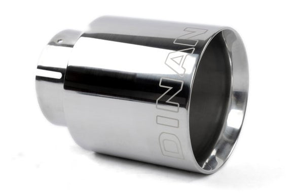Dinan Double-Walled 4" Clamp-On Exhaust Tip (Polished)