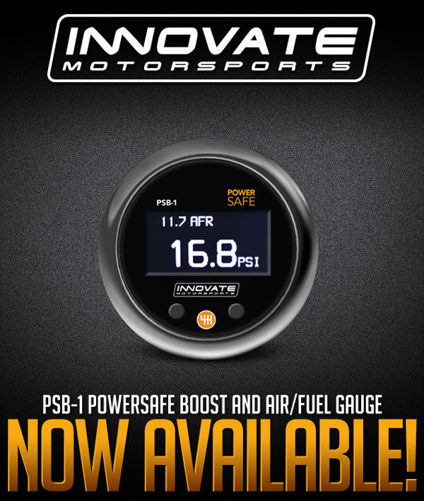 INNOVATE MOTORSPORTS PSB-1 POWERSAFE BOOST AND AIR/FUEL GAUGE
