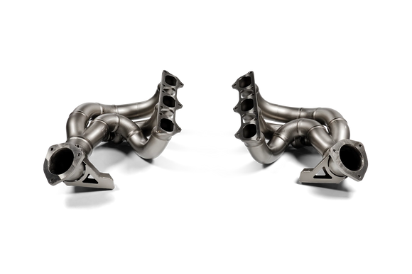 Akrapovic 718 Cayman GT4 RS / Spyder RS (982) Evolution Header Set (Titanium)