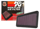 K&N 2018 Kia Stinger GT V6-3.3L Left Side Drop In Air Filter-3
