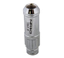 NRG 700 Series M12 X 1.5 Steel Lug Nut w/Dust Cap Cover Set 21 Pc w/Locks & Lock Socket - Silver-4