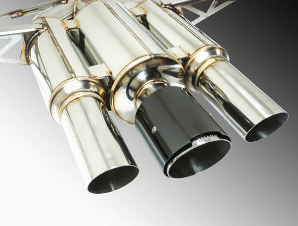 REMARK Catback Exhaust. Honda Civic Type-R (FK8) Spec III - Black Chrome Tip Cover