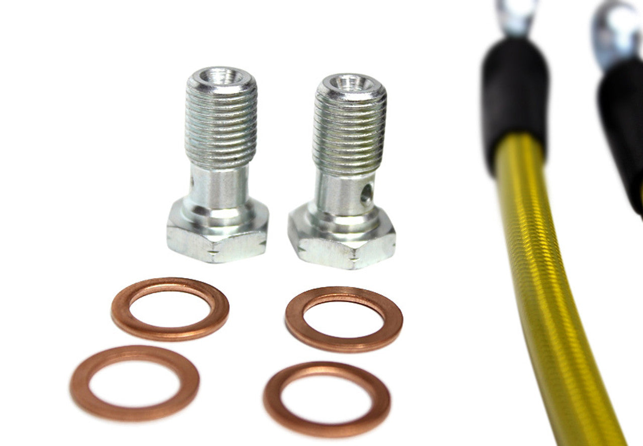 ISR Performance Stainless Steel Front Brake Lines - Nissan 240sx (S13/S14) - 0