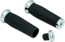 Kuryakyn Thresher Grips Universal 7/8inch Chrome-1