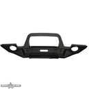 Rock Slide 07-18 Jeep JK 2-4 Door Rigid Full Front Bumper / Complete With Winch Plate-2