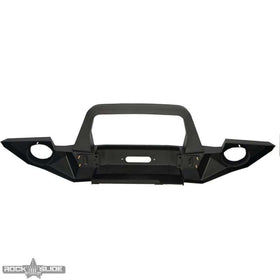 Rock Slide 07-18 Jeep JK 2-4 Door Rigid Full Front Bumper / Complete With Winch Plate - 0
