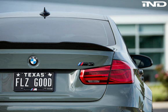 BMW F80 M3 Trunk Emblem - Gloss Black