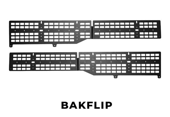 Cali Raised 05-23 Toyota Tacoma Bed Molle System For Bakflip Cover Only - Full Length Both Sides