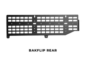 Cali Raised 05-23 Toyota Tacoma Bed Molle System For Bakflip Cover Only - Rear Panel Both Sides
