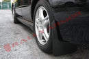 Rally Armor 02-07 Subaru WRX/STI/RS/2.5i (Wagons Req. Mod.) Basic Black Mud Flap w/Black Logo-1