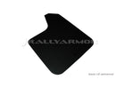 Rally Armor Universal Fit (No Hardware) Basic Black Mud Flap w/ Black Logo-1