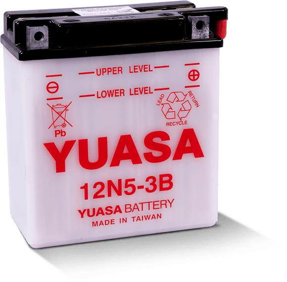 Yuasa 12N5-3B Conventional 12 Volt Battery