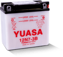 Yuasa 12N7-3B Conventional 12 Volt Battery-1