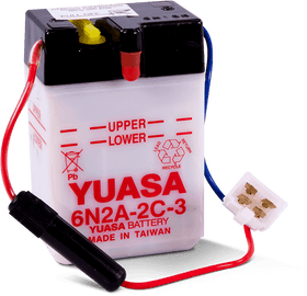 Yuasa 6N2A-2C-3 Conventional 6 Volt Battery