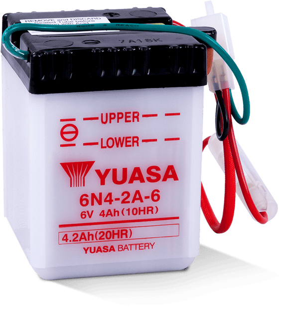 Yuasa 6N4-2A-6 Conventional 6 Volt Battery