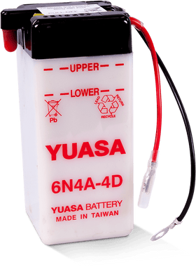Yuasa 6N4A-4D Conventional 6 Volt Battery