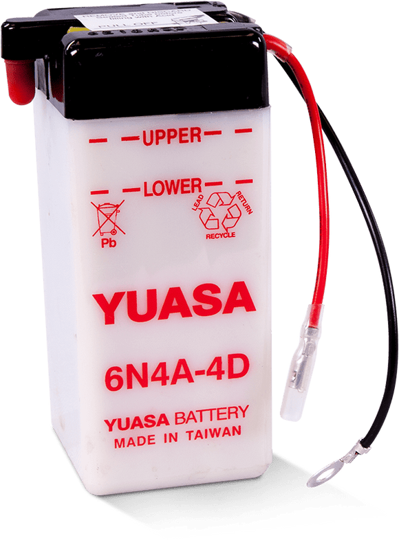 Yuasa 6N4A-4D Conventional 6 Volt Battery