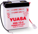 Yuasa 6N6-1D-2 Conventional 6 Volt Battery-1