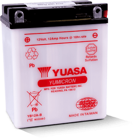 Yuasa YB12A-B Yumicron 12 Volt Battery