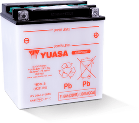 Yuasa YB30L-B Yumicron CX 12 Volt Battery