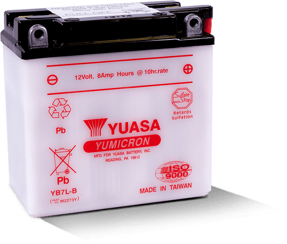 Yuasa YB7L-B Yumicron 12 Volt Battery
