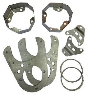 Artec Industries 07-18 Jeep Wrangler JK 1 Ton Rear 14 Bolt Disc Brake Conversion Kit - 60 Tooth