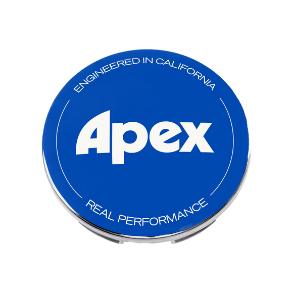 Apex Gloss Wheel Center Caps - New Logo