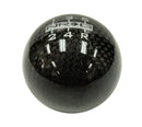 NRG Universal Ball Style Shift Knob - Heavy Weight 480G / 1.1Lbs. - Black Carbon Fiber (5 Speed)-1