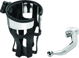 Kuryakyn Reflex Drink Holder Honda Goldwing DCT Handlebar Left Side Mount Chrome