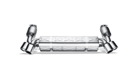 Akrapovič 06-09 Porsche 911 Turbo Slip-On Line (Titanium) w/ Titanium Tips