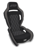 PRP Contour Suspension Seat - Black & Gray-1