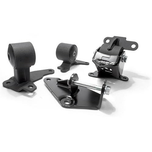 Innovative 96-00 Civic H-Series Black Steel Mounts 85A Bushings