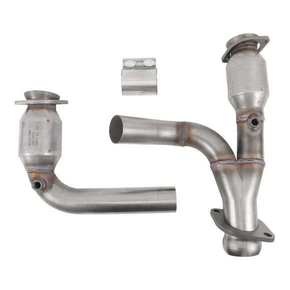 BBK 09-25 Dodge Ram 1500 5.7L Hemi 1-3/4” Titanium Ceramic Long Tube Headers and High Flow Catalytic Converters Kit