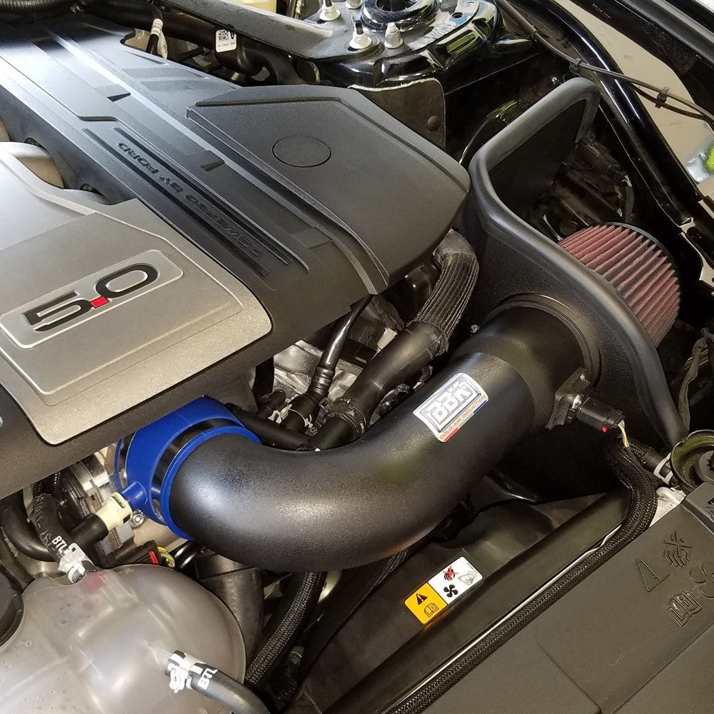 BBK 18-20 Ford Mustang GT 5.0L Cold Air Intake Kit - Blackout Finish