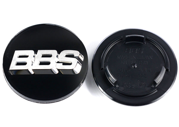 BBS Center Cap 70.6mm Black/Silver (5-Tab) | 58.07.1011