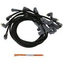 MSD Wire Set. Black Super Conductor. Small Block Chevy. Socket-1