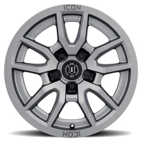 ICON Vector 5 17x8.5 5x150 25mm Offset 5.75in BS 110.1mm Bore Titanium Wheel