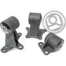 Innovative 94-97 Accord F-Series Black Steel Mounts 85A Bushings (EX Chassis)-1