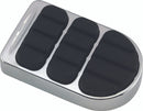 Kuryakyn ISO Standard Brake Pedal Pad Chrome-1