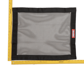 RACEQUIP MESH WINDOW NET BLACK
