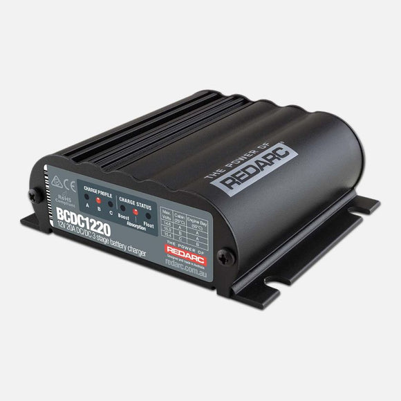REDARC DC/DC 3-Stage In-Vehicle Battery Charger - 12V 20A