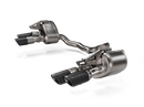 Akrapovic 2024+ Porsche Panamera Slip-On Line (Titanium) w/ Carbon Tips-4