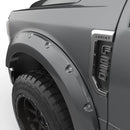 EGR 2017 Ford Super Duty Bolt-On Look Color Match Fender Flares - Set - Magnetic Metallic-2
