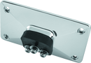 Bikers Choice 55-99 Chrome Pyramid Lisence Plate Bracket 3 Bolt Style-1
