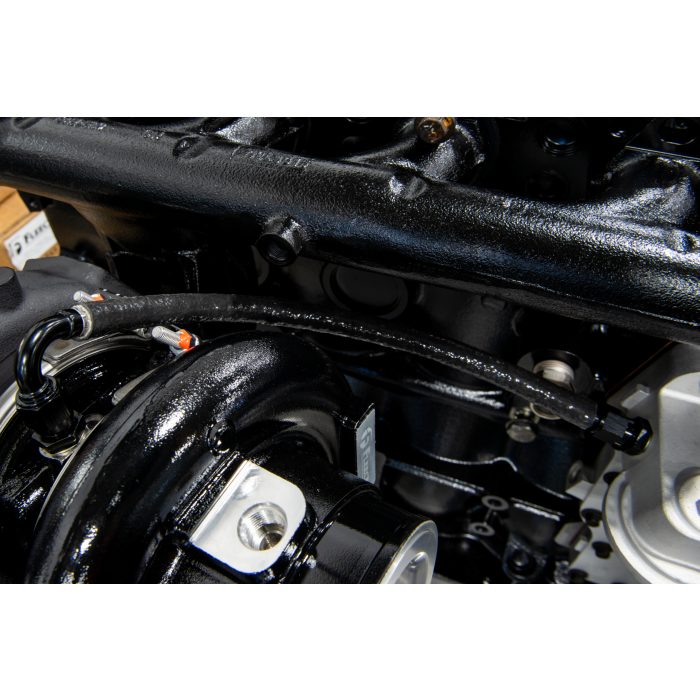 Fleece Performance 19-22 Dodge 2500/3500 Cummins 6.7L Turbocharger Oil Feed Line - 0