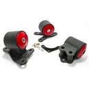 Innovative 92-95 Civic B-Series Black Steel Mounts 75A Bushings (Cable)-1