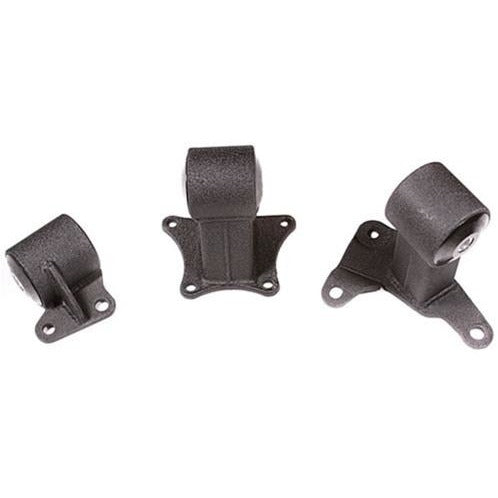 Innovative 94-97 Accord H/F Series Black Steel Mounts 75A Bushings (EX Chassis H22/F22A)