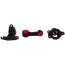 Innovative 11-15 Honda CR-Z L-Series Black Steel Mounts 85A Bushings-2