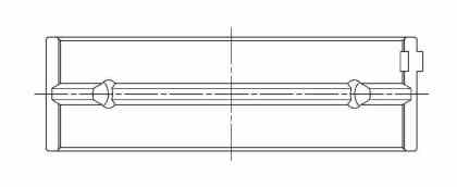 ACL BMW M20/M50/M52/M54  - 1919CC 80.0mm Bore 66.0mm Stroke .025 Oversized Main Bearing Set